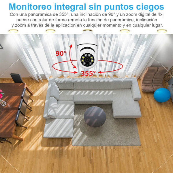 Cámara Foco De Seguridad Hd Panorámica