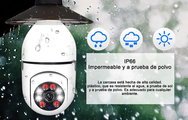 Cámara Foco De Seguridad Hd Panorámica